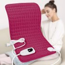 XL Heating Pad with Adjustable Heat and Auto Shut-Off for Full Body Comfort - Wine Red