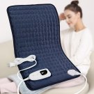 XL Heating Pad with Adjustable Heat and Auto Shut-Off for Full Body Comfort - Dark Blue XL Heating Pad with Adjustable Heat and Auto Shut-Off for Full Body Comfort - Dark Blue