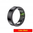 Waterproof Activity Tracking Ring for Steps, Sleep, and Daily Fitness - Black