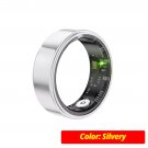 Waterproof Activity Tracking Ring for Steps, Sleep, and Daily Fitness - Silvery