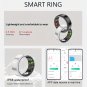 Waterproof Activity Tracking Ring for Steps, Sleep, and Daily Fitness - Silvery