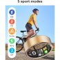 Waterproof Activity Tracking Ring for Steps, Sleep, and Daily Fitness - Silvery