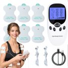 Portable Muscle Massager with 8 Pads for Everyday Pain Relief and Recovery - White