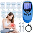 Portable Muscle Massager with 8 Pads for Everyday Pain Relief and Recovery - Blue Portable Muscle Massager with 8 Pads for Everyday Pain Relief and Recovery - Blue