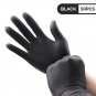 50 Pack Black Nitrile Gloves, Durable Latex-Free for Cleaning and DIY