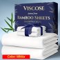 Bamboo Cooling Sheet Set for Hot Sleepers with Deep Pocket Fit - Multiple sizes