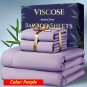 Bamboo Cooling Sheet Set for Hot Sleepers with Deep Pocket Fit - Size: Twin