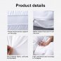 2-Pack Supportive Bed Pillows for Better Sleep and Neck Comfort