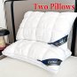 2-Pack Supportive Bed Pillows for Better Sleep and Neck Comfort