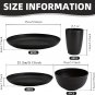 Lightweight Unbreakable Dinnerware Set for Everyday and Outdoor Use - 32/16pcs
