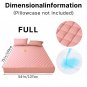 Luxury Waterproof Mattress Protector with Deep Pocket & Non-Slip Fit (No Pillowcase) - Pink