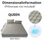 Luxury Waterproof Mattress Protector with Deep Pocket & Non-Slip Fit (No Pillowcase) - Gray