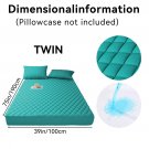 Luxury Waterproof Mattress Protector with Deep Pocket & Non-Slip Fit (No Pillowcase) - Green