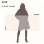 4-Pack Extra Large Bath Towels, Soft & Absorbent XL Shower Towels - White