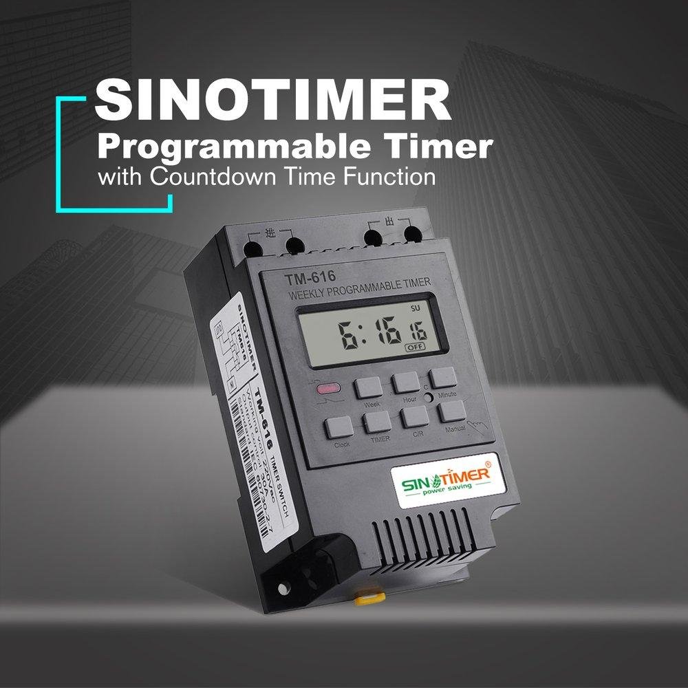 TE SINOTIMER TM616W-2 30A 220V Electronic Programmable Digital Control ...
