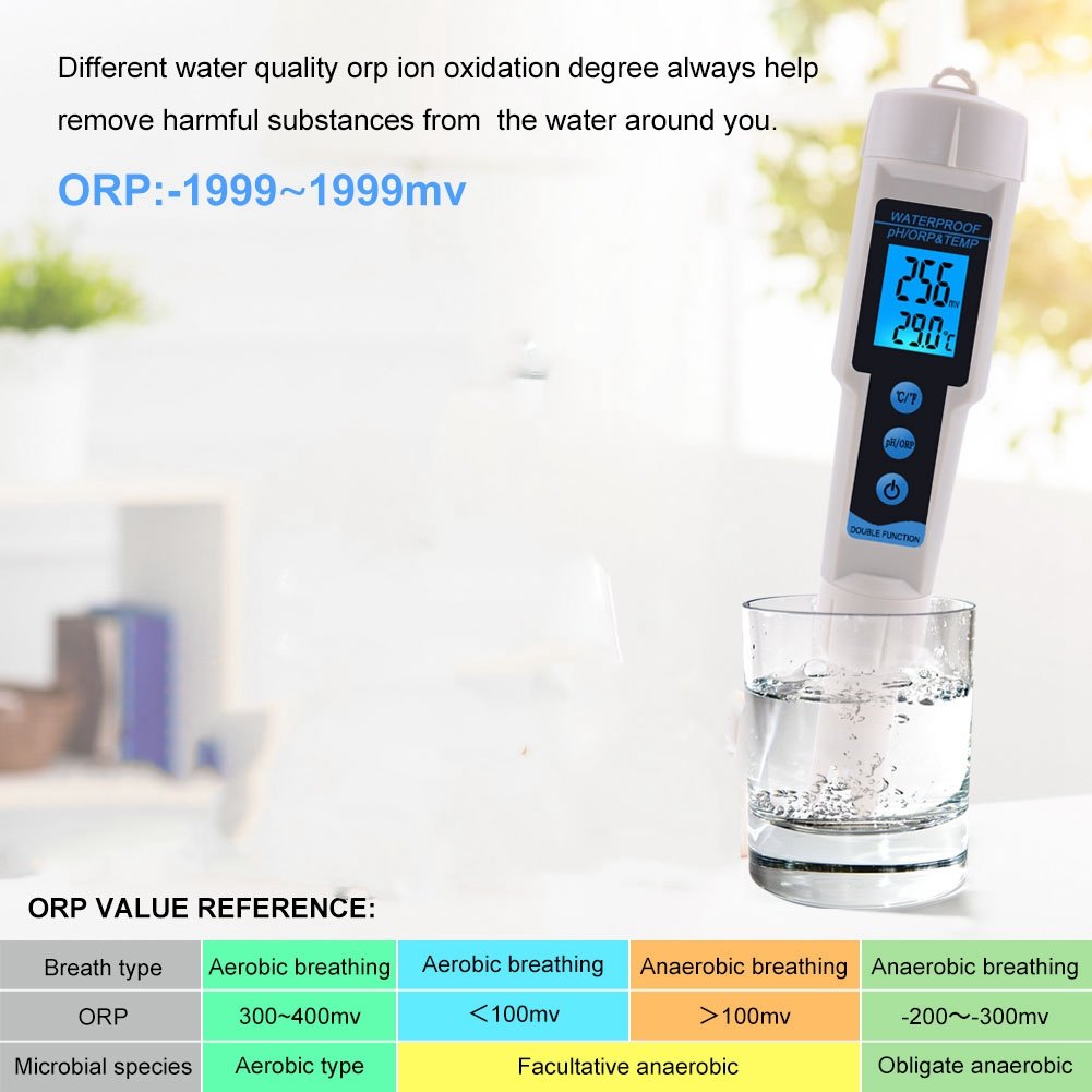 3 In 1 ORP PH TEMP Meter Detector Multi Parameter Dig…