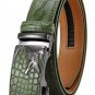 Premium Casual Belts for Men &acirc;�� Croc Pattern Stylish Everyday Wear (25-46 Inch)