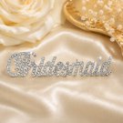 Bridesmaid Brooch Silver Rhinestone Crystal Pin Wedding Jewelry Gift for Bridesmaid Bridesmaid Brooch Silver Rhinestone Crystal Pin Wedding Jewelry Gift for Bridesmaid