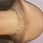 Goldtone Arrow Necklace