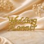 Wedding Planner Brooch Gold Rhinestone Crystal Pin Wedding Jewelry Gift for Wedding Planner