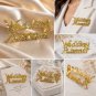 Wedding Planner Brooch Gold Rhinestone Crystal Pin Wedding Jewelry Gift for Wedding Planner