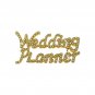 Wedding Planner Brooch Gold Rhinestone Crystal Pin Wedding Jewelry Gift for Wedding Planner