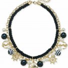Charter Club Gold-Tone Crystal Imitation Pearl Bead Nautical Charm Rope Necklace Charter Club Gold-Tone Crystal Imitation Pearl Bead Nautical Charm Rope Necklace