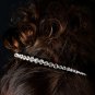 Round Crystal Rhinestone Single Strand Headband