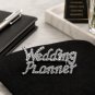 Wedding Planner Brooch Silver Rhinestone Crystal Pin Wedding Jewelry Gift for Wedding Planner