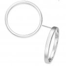 Alfani Silver-Tone Hoop Stud Earrings Alfani Silver-Tone Hoop Stud Earrings