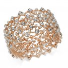 I.N.C. Rose Gold-Tone Crystal & Imitation Pearl Stretch Bracelet I.N.C. Rose Gold-Tone Crystal & Imitation Pearl Stretch Bracelet