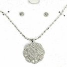 Charter Club Silver-Tone Crystal Pendant Necklace & Stud Earrings Set $27 Charter Club Silver-Tone Crystal Pendant Necklace & Stud Earrings Set $27