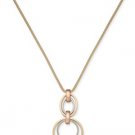 Alfani Two-Tone Hoop Link Pendant Necklace Alfani Two-Tone Hoop Link Pendant Necklace