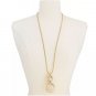 Alfani Two-Tone Hoop Link Pendant Necklace