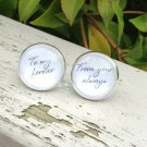 Gift for Him, To My Forever From Your Always, Groom Wedding Cuff Links