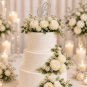 Rhinestone Letter G Cake Topper Silver Monogram Wedding Cake Decoration Bridal Shower Decor