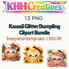 Kawaii Glitter Dumplings 300dpi Transparent Background - 13 PNG Clipart Bundle Kawaii Glitter Dumplings 300dpi Transparent Background - 13 PNG Clipart Bundle