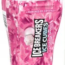 Ice Breakers Ice Cubes Bubble Breeze Sugar Free Gum - 40 Gums/ Pack (Pack of 10)