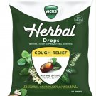 Vicks Herbal Drops Cough Relief Alpine Spring Herbal Blend - 50 Drops/ Pack (Pack of 6)