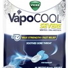 Vicks VapoCOOL Severe Max Strength Fast Relief Winterfrost - 45 Medicated Drops/ Pack (Pack of 6) Vicks VapoCOOL Severe Max Strength Fast Relief Winterfrost - 45 Medicated Drops/ Pack (Pack of 6)