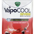 Vicks VapoCOOL Severe Max Strength Fast Relief Cherry Freeze - 45 Medicated Drops/ Pack (Pack of 6) Vicks VapoCOOL Severe Max Strength Fast Relief Cherry Freeze - 45 Medicated Drops/ Pack (Pack of 6)
