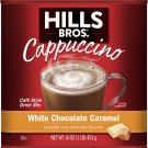 Hills Bros. Cappuccino White Chocolate Caramel Drink Mix - 453 gram Pack (Pack of 6)