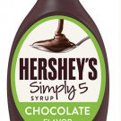 Hershey's Simply 5 Chocolate Flavor Syrup - 618 gram Pack (Pack of 4)