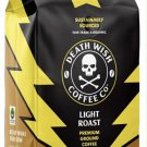 Death Wish Coffee Co Light Roast Premium Ground Coffee - 283 gram Pack (Pack of 4)