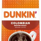 Dunkin' Donuts Coffee Colombian Medium Roast Ground Coffee - 311 gram Pack (Pack of 4)