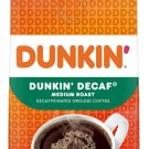 Dunkin' Donuts Coffee Dunkin' Decaf Medium Roast Ground Coffee - 340 gram Pack (Pack of 4)