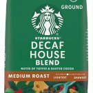Starbucks Decaf House Blend Medium Roast Decaffeinated Ground Coffee - 340 gram Pack (Pack of 4) Starbucks Decaf House Blend Medium Roast Decaffeinated Ground Coffee - 340 gram Pack (Pack of 4)