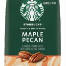 Starbucks Maple Pecan Flavored Ground Coffee - 496 gram Pack (Pack of 3)
