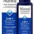 Nizoral 2-In-1 Anti Dandruff Shampoo + Conditioner - 400 ml Pack (Pack of 2) Nizoral 2-In-1 Anti Dandruff Shampoo + Conditioner - 400 ml Pack (Pack of 2)