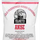 Claeys Old Fashioned Anise Fat Free Hard Candies - 170 gram/ Pack (Pack of 10)